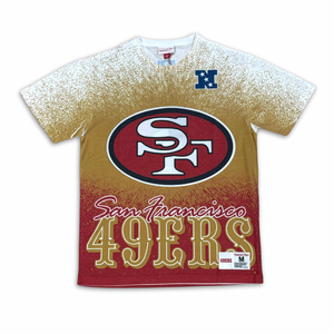 MITCHELL & NESS "BURST LOGO" SAN FRANCISCO 49ERS TEE