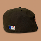 NEW ERA “FRE-CLAY" SF GIANTS FITTED HAT (BROWN/NAVY/RED)
