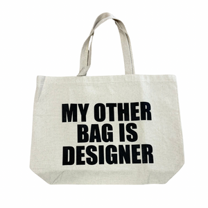MARKET "MY OTHER" TOTE BAG (CANVAS/BLACK)