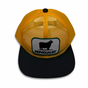 INDIVIDUALIST "BLACK SHEEP" FULL MESH SNAPBACK (YELLOW)