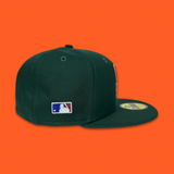 NEW ERA “HUNTERS POINT" SF GIANTS FITTED HAT (DARK GREEN)