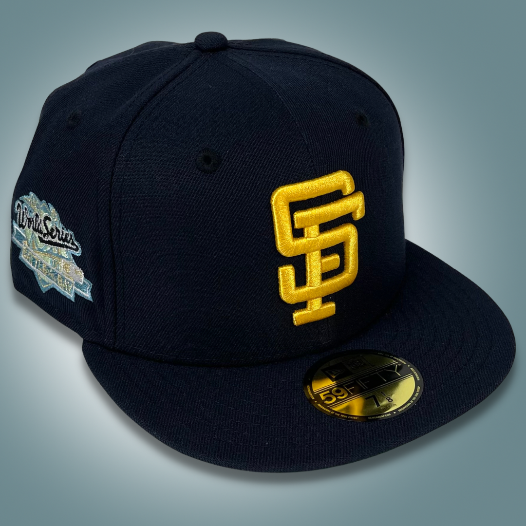 NEW ERA BIG GAME SAN FRANCISCO GIANTS FITTED HAT (NAVY/GOLD