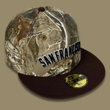 NEW ERA "SAN FRANCISCO ZOO" SF GIANTS FITTED HAT (REAL TREE/BROWN)
