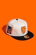 NEW ERA "GREAT ESCAPE" SAN FRANCISCO GIANTS FITTED HAT (CHROME WHITE/BLACK)
