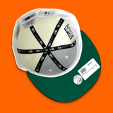 NEW ERA "GREAT ESCAPE" SAN FRANCISCO GIANTS FITTED HAT (CHROME WHITE/BLACK)