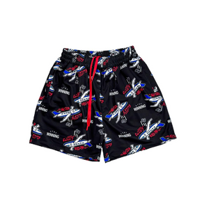 STAY WINNING "AMERICANO" SHORTS (BLACK)