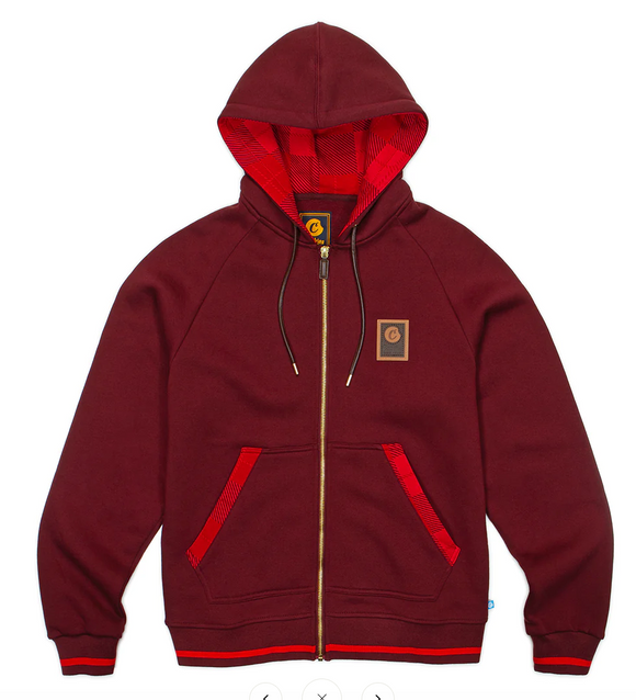 COOKIES PARK AVE HOODY BURGUNDY