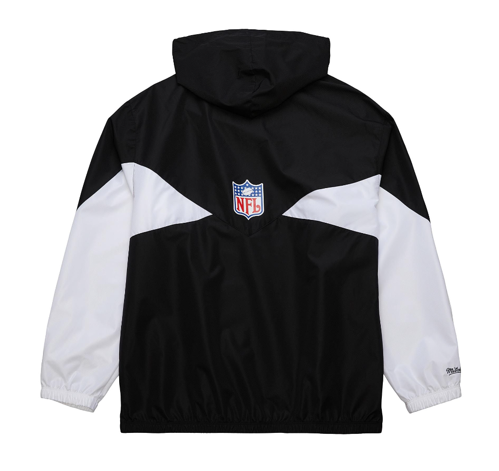 Perushu × NFL コラボナイロンスタンドネックアノラックブルゾン