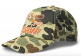 MARKET "SMILEY CAMO" TRUCKER HAT (DUCK CAMO)