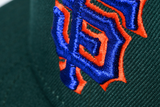 NEW ERA "JOLLY GREEN GIANTS" SAN FRANCISCO GIANTS FITTED HAT (DARK GREEN/BLUE/ORANGE)