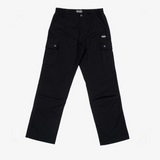 FELT "RIPSTOP" CARGO PANTS (BLACK)