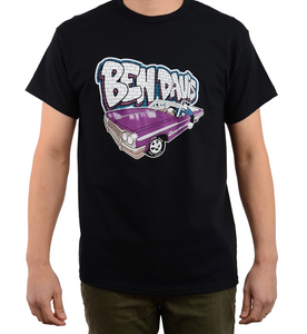 BEN DAVIS "CONVERTIBLE"  TEE (BLACK)