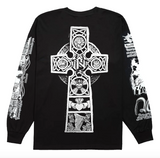 NOTHING PERSONAL "FUNERAL" LONG SLEEVE TEE (BLACK/WHITE)