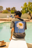 PETALS & PEACOCKS "PERSONAL GROWTH" TEE (VINTAGE BLACK)c