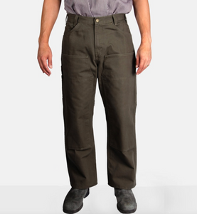 BEN DAVIS "DOUBLE KNEE" CARPENTER WORK PANTS (OLIVE)