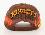 MOUR X TOXICITY "LOVE HARD" MESH TRUCKER (BROWN)