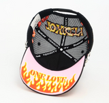 MOUR X TOXICITY "LOVE HARD" MESH TRUCKER (BLACK)
