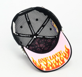 MOUR X TOXICITY "TROUBLE IN PARADISE" MESH TRUCKER (BLACK)