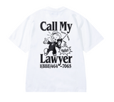MARKET "WALKING & TALKING LAWYER" TEE (WHITE)
