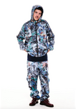 INDIVIDUALIST "DRIP CAMO" NYLON SHELL BEACH JACKET (MULTI)