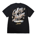 MARKET "CALL MY LAWYER AIRBRUSH" TEE (WASHED BLACK)