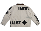 INDIVIDUALIST LAB "CROSSHAIRS" JACKET (ANTIQUE WHITE)