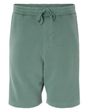INDEPENDENT "PIGMENT DYED" FLEECE SHORTS