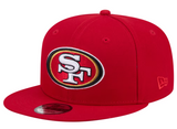 NEW ERA "LEAGUE BASIC" SF 49ERS SNAPBACK (RED)