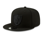 NEW ERA "LEAGUE BASIC" OAKLAND RAIDERS SNAPBACK (BLACK/BLACK)