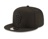 NEW ERA “ON FIELD” SF GIANTS SNAPBACK (BLACK/BLACK)