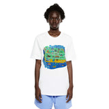 SSSTUFFF "CITY MAP" TEE (WHITE/MULTI)