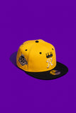 NEW ERA "RICO" KANSAS CITY ROYALS FITTED HAT (A GOLD/BLACK)