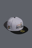 NEW ERA "COIT TOWER" SAN FRANCISCO SEALS FITTED HAT (GREY/BLACK) (SIZE 7 1/2)