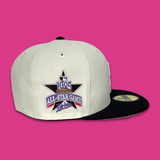 NEW ERA "CRUISE" SAN FRANCISCO GIANTS FITTED HAT (CHROME/BLACK/PINK)