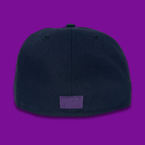 NEW ERA "PURPLE LABEL" CHICAGO WHITE SOX FITTED HAT (NAVY/GREEN)