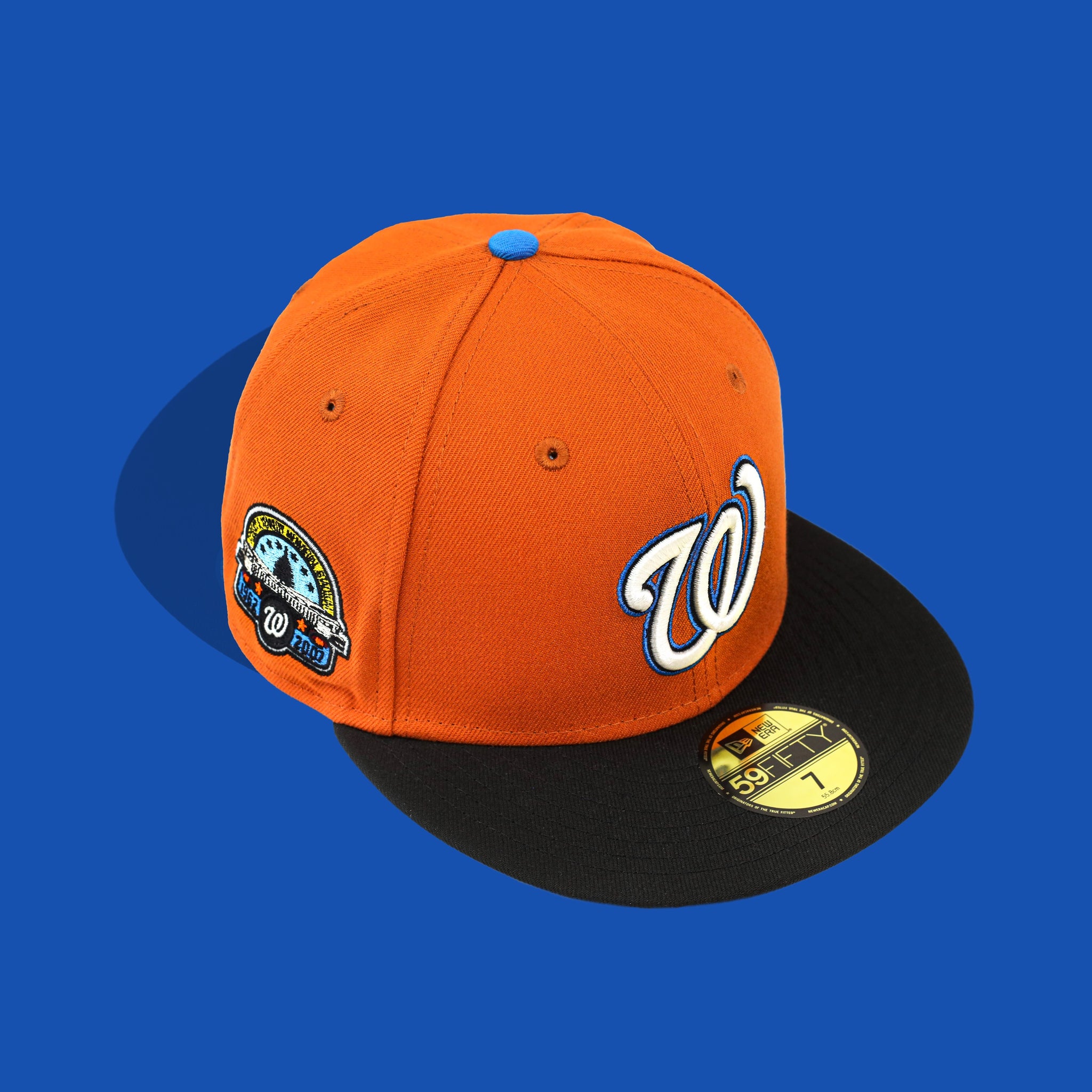 Authentic Washington Nationals MLB New Era 59FIFTY Fitted Cap