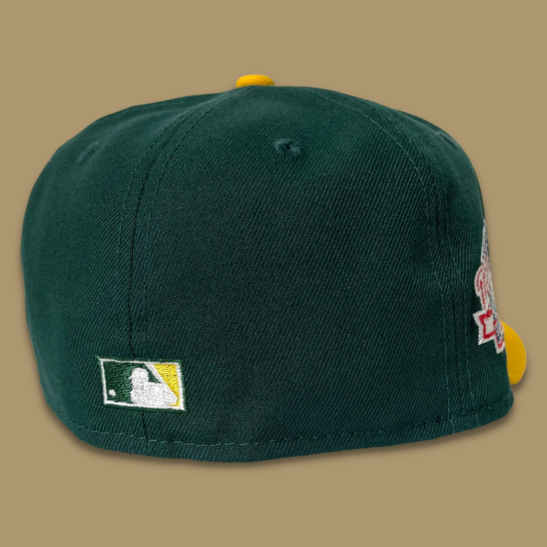 NEW ERA REAL TREE UV OAKLAND A'S FITTED HAT (GREEN/GOLD) – So Fresh  Clothing