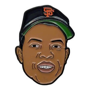 STARKXPRESS "MAYS FACE" PIN
