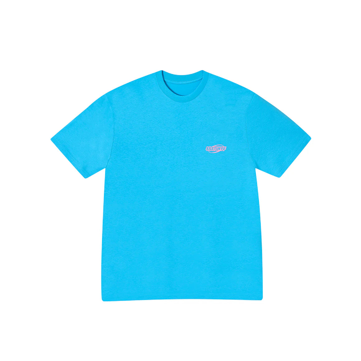 ◇typeservice◇ Catch Embroidery TShirt Blue SSSTUFFF