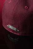 SFC X BAD NEW BASS "BRANDY WINE" FITTED HAT (MAROON)