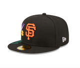 NEW ERA “BLOOMING” SF GIANTS FITTED HAT (BLACK)