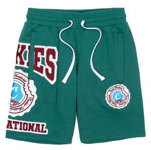 COOKIES "DOUBLE UP" SWEAT SHORTS (FOREST GREEN)