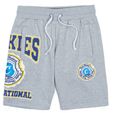COOKIES "DOUBLE UP" SWEAT SHORTS (HEATHER GREY)