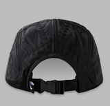PLANES "QUILTED" 5-PANEL HAT (BLACK)