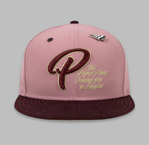 PAPER PLANES “SCRIPTED” SNAPBACK (ROSE)