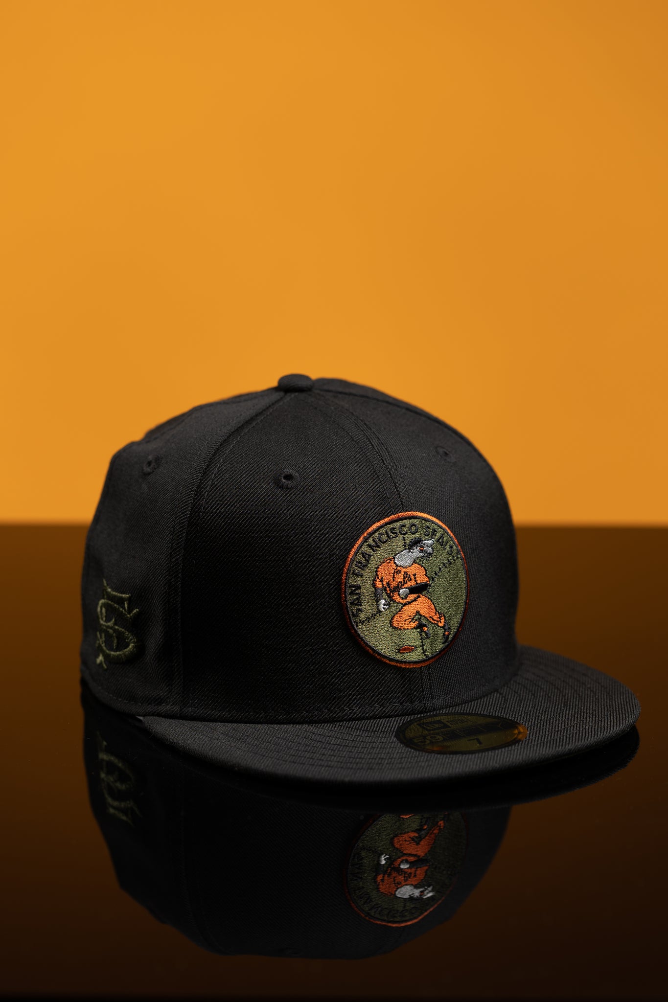 San Francisco Seals Presidio Black 59Fifty Fitted Hat by So Fresh