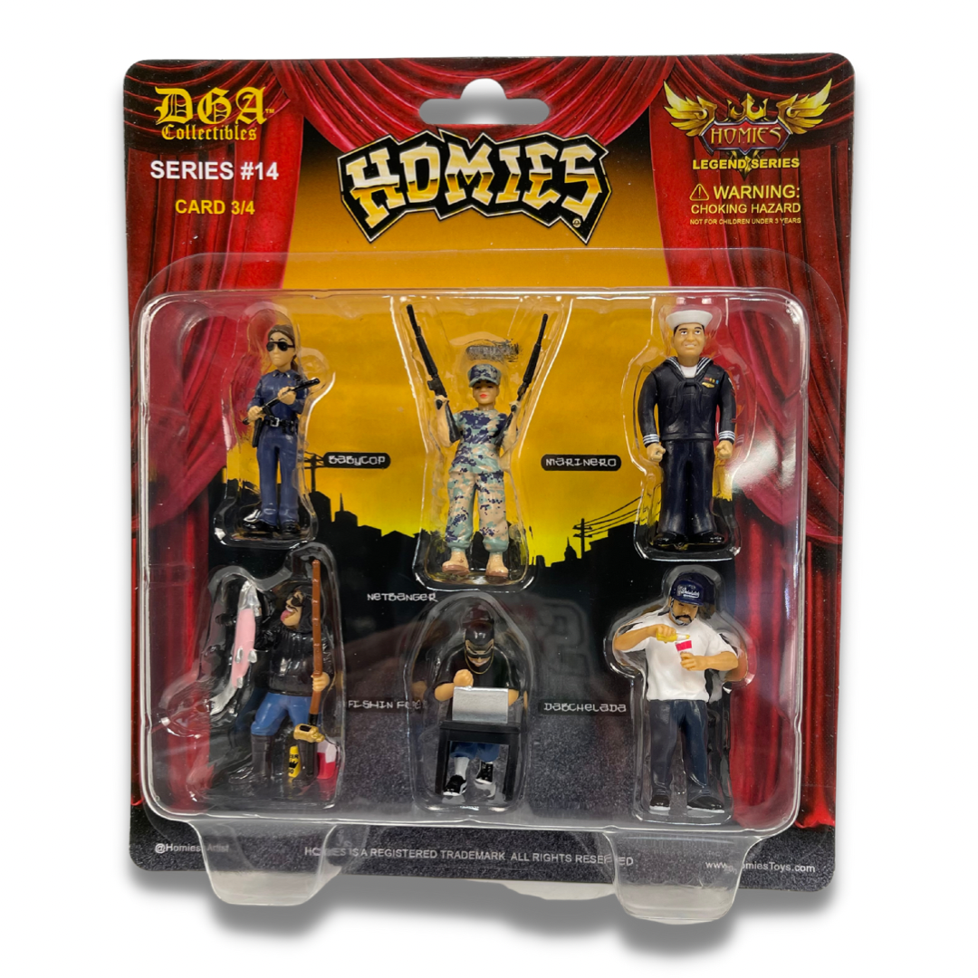 Homies series sold 4 blister pack