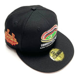 NEW ERA "GOLD BLOODED" SF GIANTS FITTED HAT (BLACK/SCARLET)
