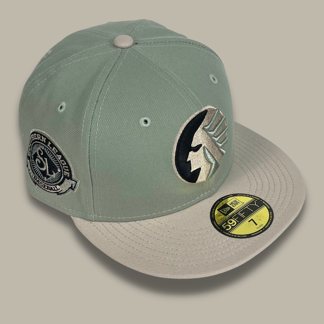 NEW ERA HOMETOWN ROOTS MEMPHIS CHICKS FITTED HAT (EVERGREEN/TAN