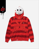 LRG "FRIDAY THE 47TH" ZIP HOODIE (RED)